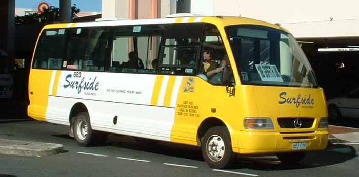 Surfside Buslines Mercedes LO814 Denning 683